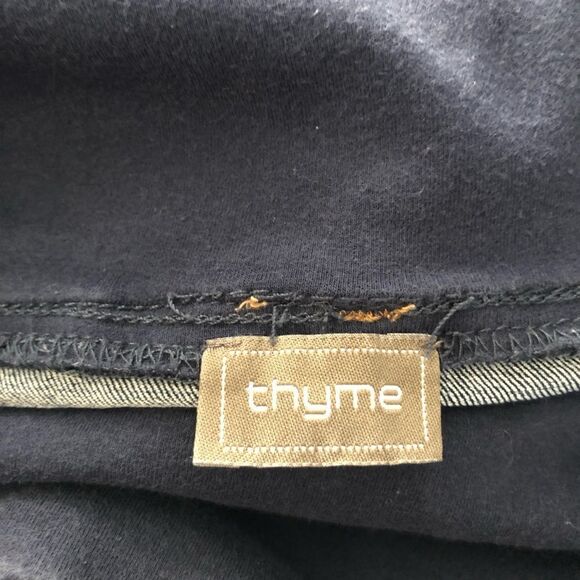 Thyme maternity size large dark wash jeans - Picture 5 of 6